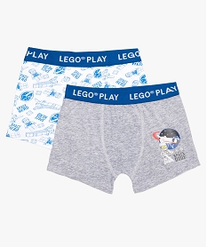 GEMO Boxer garçon motif conquête spatiale LEGO (lot de 2) Multicolore