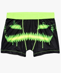 GEMO Boxer garçon microfibre monstre fluo Freegun Imprimé