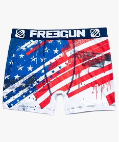 GEMO Boxers homme imprimé drapeau américain - Freegun Multicolore