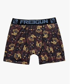 boxer pour homme en microfibre avec motifs tetes de mort - freegun multicolore8948801_1