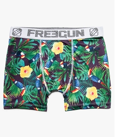 boxer homme a motifs tropicaux - freegun imprime8950701_1