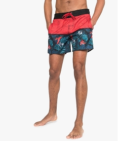 short de de bain homme imprime tropical - freegun imprime maillots de bain8952001_1