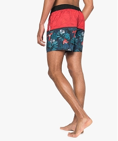 short de de bain homme imprime tropical - freegun imprime maillots de bain8952001_3