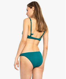 haut de maillot de bain femme a armatures noue a lentrebonnet vert haut de maillots de bain8954001_2