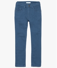 pantalon garcon 5 poches twill stretch bleu8965801_1