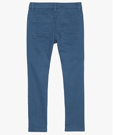 pantalon garcon 5 poches twill stretch bleu8965801_2