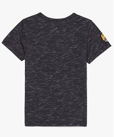 tee-shirt garcon au coloris chine avece motif dinosaures gris tee-shirts8968101_3