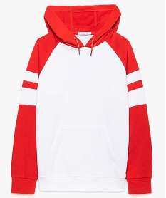 NU-PIED BLACK SWEAT BLANC/ROUGE