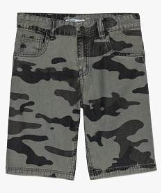 bermuda garcon a motif camouflage bleu8971601_1