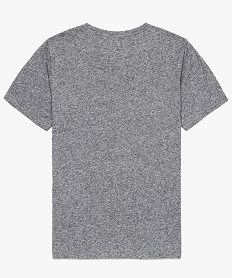 tee-shirt garcon a manches courtes et grand imprime gris tee-shirts8973001_2