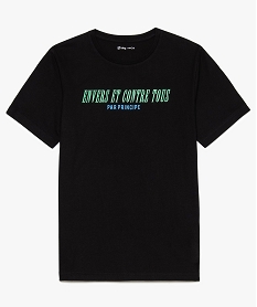 TEE-SHIRT ALPINE GREEN TEE-SHIRT BLACK