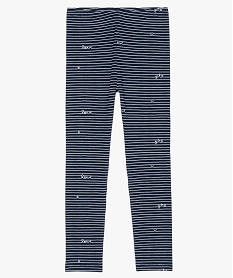 GEMO Legging long fille avec motifs Imprimé