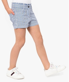 CHAUSSURE SPORT BLEU / ROUGE SHORT RAYE