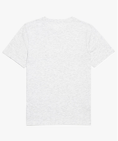 tee-shirt garcon avec bandes colorees sur lavant gris9032301_2