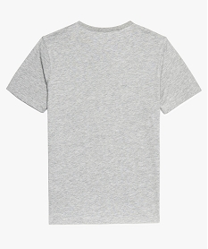 tee-shirt garcon avec inscription never sorry gris9095401_3