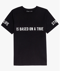 BAIN NOIR TEE-SHIRT BLACK