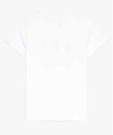 tee-shirt garcon avec motif colore sur lavant blanc9101201_2