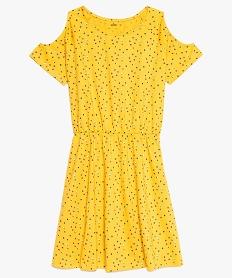 LING.BAS GRIS ROBE JAUNE