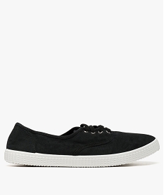 tennis homme en toile de coton bio noir sandales et nu-pieds9109301_1