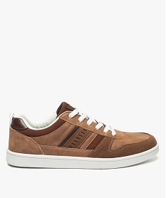 GEMO Tennis homme multimatières look rétro marron vif