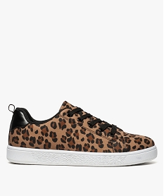 tennis femme en toile imprime leopard imprime baskets et tennis9150101_1