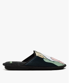 GEMO Chaussons homme forme mules imprimé Dormeur - Disney Noir