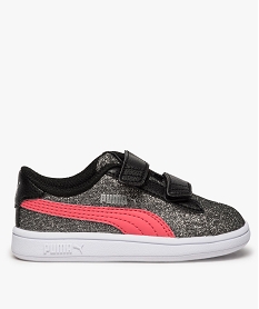 baskets fille puma smash v2 glitz glam v noir9175601_1