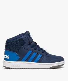 baskets garcon semi-montantes bicolores - adidas hoops mid 2.0 k bleu9177601_1