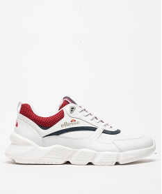 baskets basses homme semelle crantee run free - ellesse blanc9180201_1