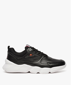 GEMO Baskets basses homme semelle crantée Run Free - Ellesse noir standard