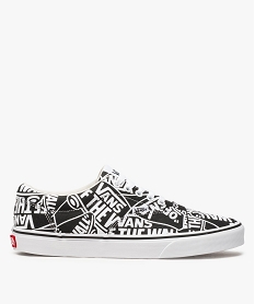 GEMO Tennis homme en toile imprimée - Vans noir standard