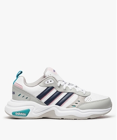 GEMO Baskets femme multi-empiècements - Adidas Strutter Blanc