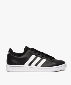 GEMO Baskets femme à lacets - Adidas Grand Court Base noir standard