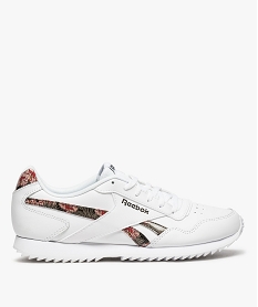 baskets femme a empiecements imprimes - reebok blanc9183201_1