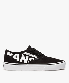 GEMO Tennis femme en toile avec logo contrastant - Vans noir standard