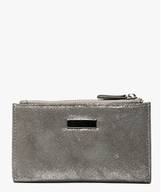 portefeuille compact multi-compartiments femme gris9188001_1