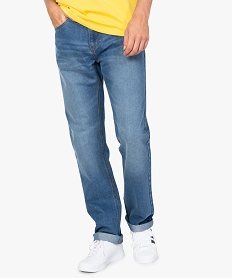 jean homme regular 5 poches taille normale longueur l34 bleu9195001_1