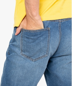 jean homme regular 5 poches taille normale longueur l34 bleu jeans9195001_2