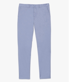 pantalon homme chino coupe slim bleu pantalons de costume9196301_4
