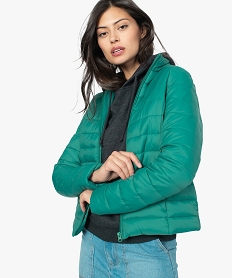 SWEAT BRIGHT WHITE 11 BLOUSON VERT MENTHE