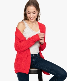 HOMEWEAR MULTICOLORE PULL ROUGE