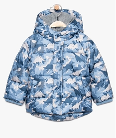 blouson bebe garcon a motifs dinosaures en polyester recycle imprime9268701_1