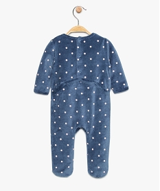pyjama bebe fille a motifs pois avec col fronce multicolore9291101_2