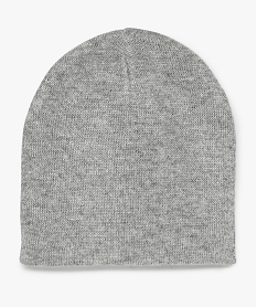 GEMO Bonnet garçon uni composé de polyester recyclé Gris