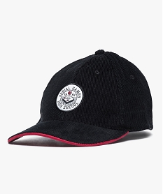 casquette garcon en velours cotele noir chapeaux casquettes et bonnets9310601_2