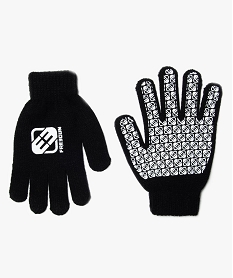 gants garcons avec picots antiderapants - freegun noir9310701_1