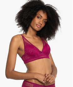 soutien-gorge foulard en dentelle rose9336901_1