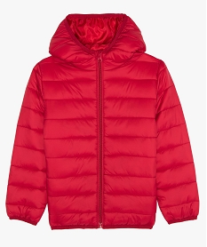 doudoune mixte legere a capuche rouge blousons et vestes9345601_1