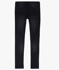 jean garcon ultra skinny stretch avec plis aux hanches bleu jeans9355901_3
