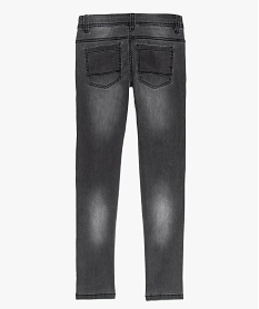 jean garcon ultra skinny stretch avec plis aux hanches gris jeans9356001_4